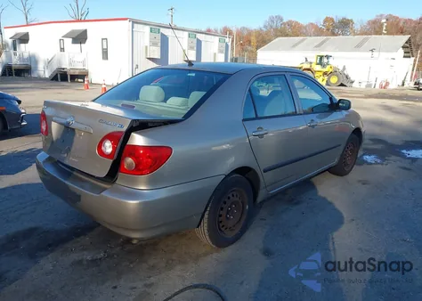 2007 Toyota Corolla Ce из США, поврежденный, VIN 2T1BR32E17C738396